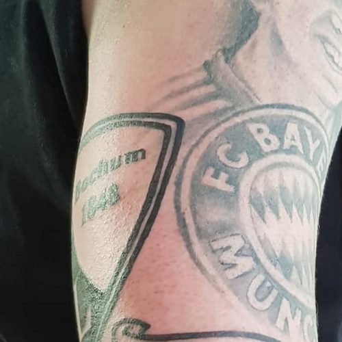 5 Bayern-Bochum-Freundschafts-Tattoo